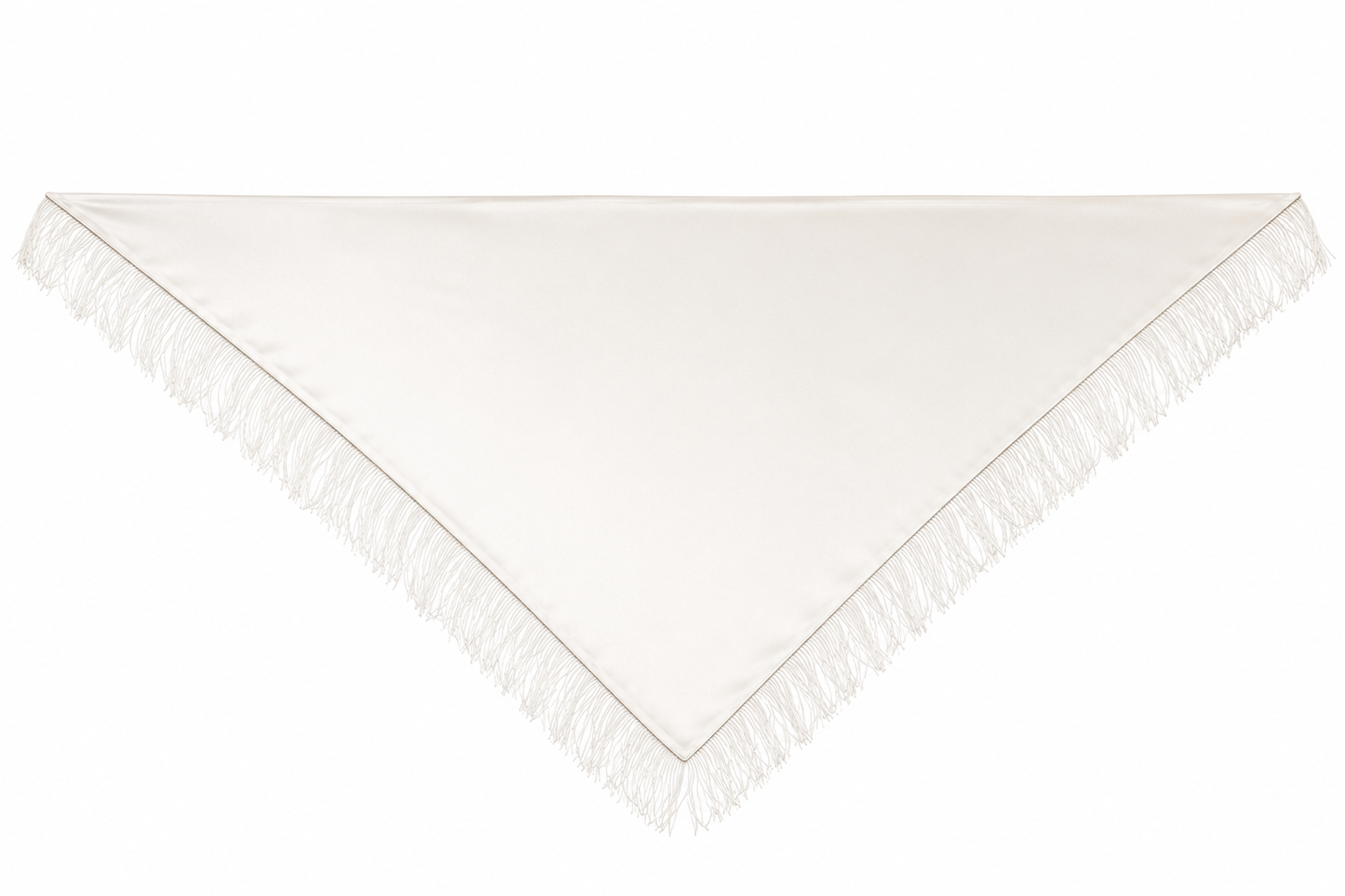 Fringe Shawl | White