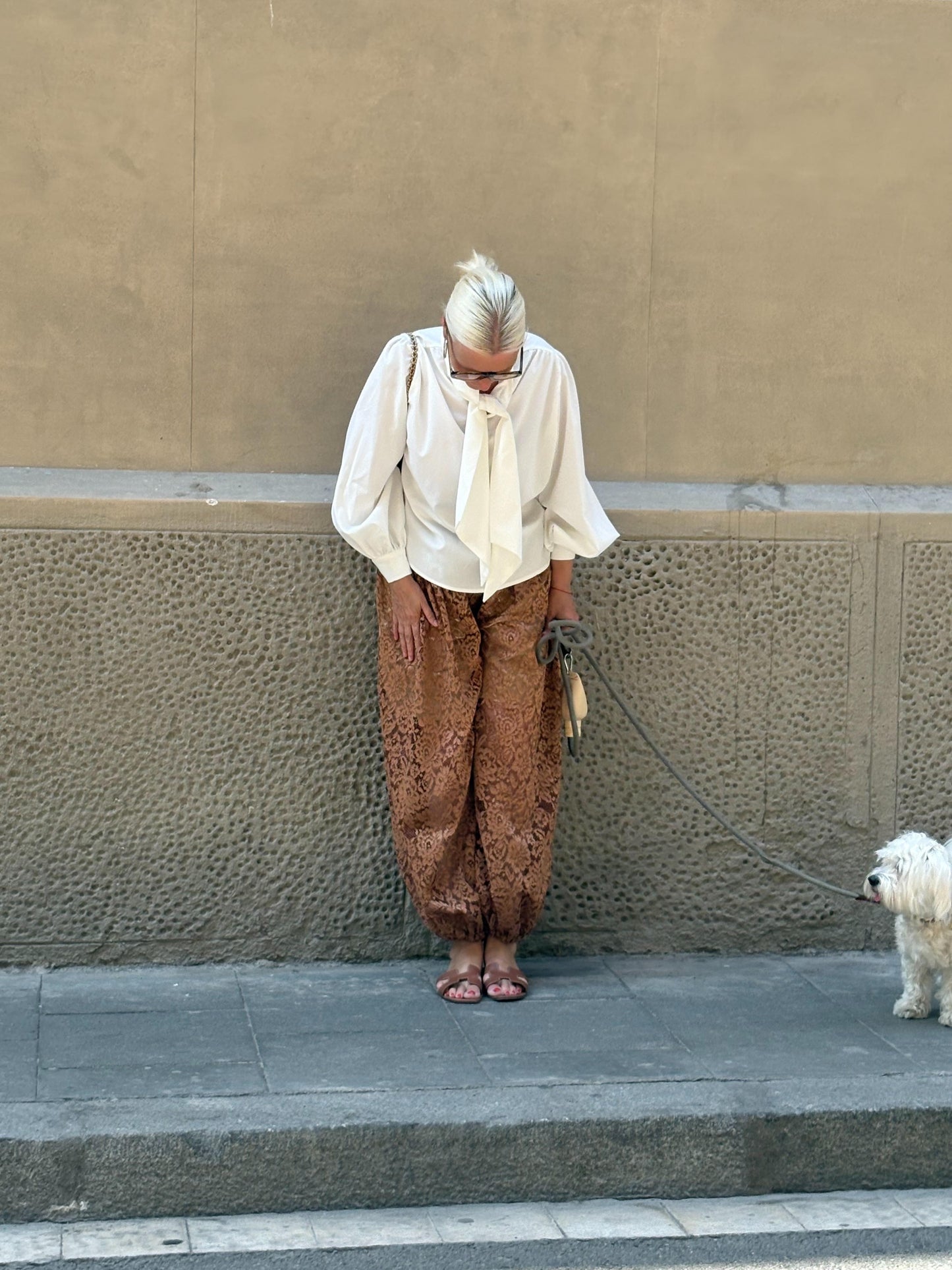 Lace Pants | Golden