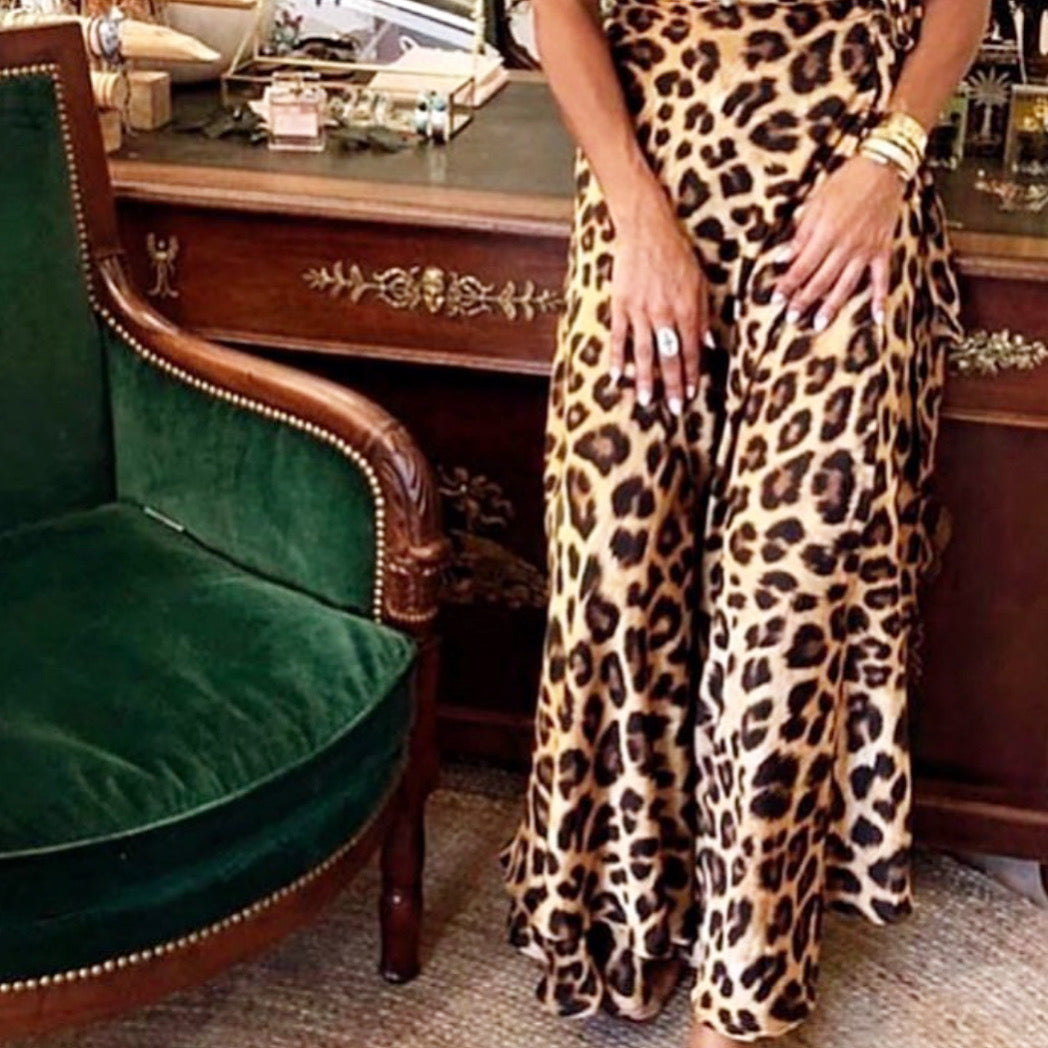 Wrapskirt | Leopard print