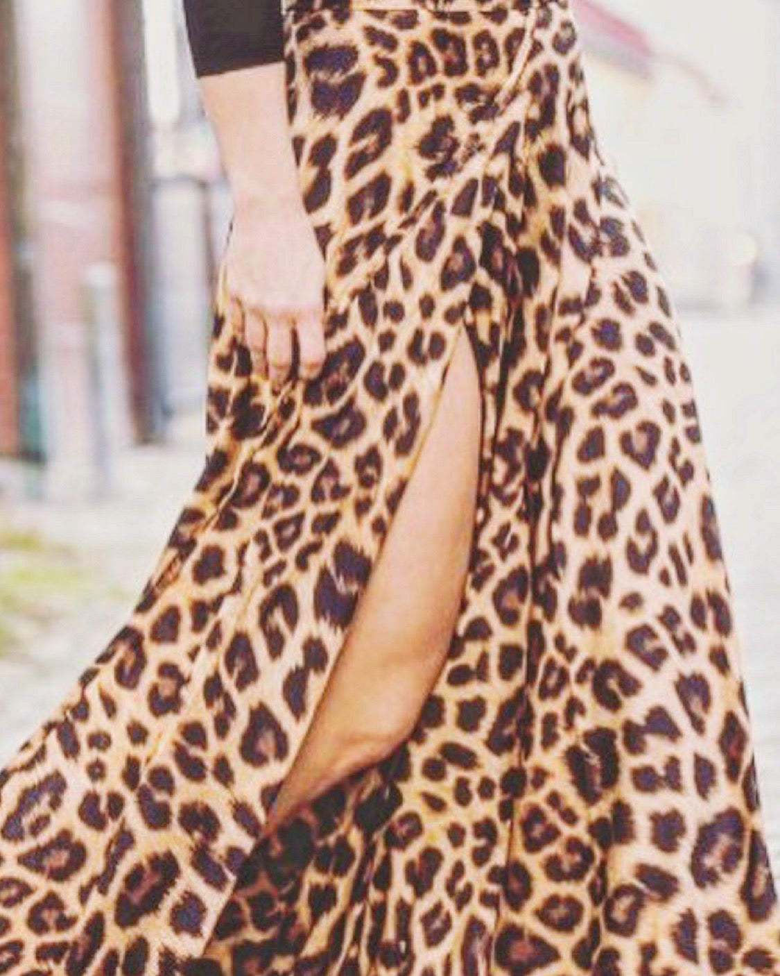 Wrapskirt | Leopard print