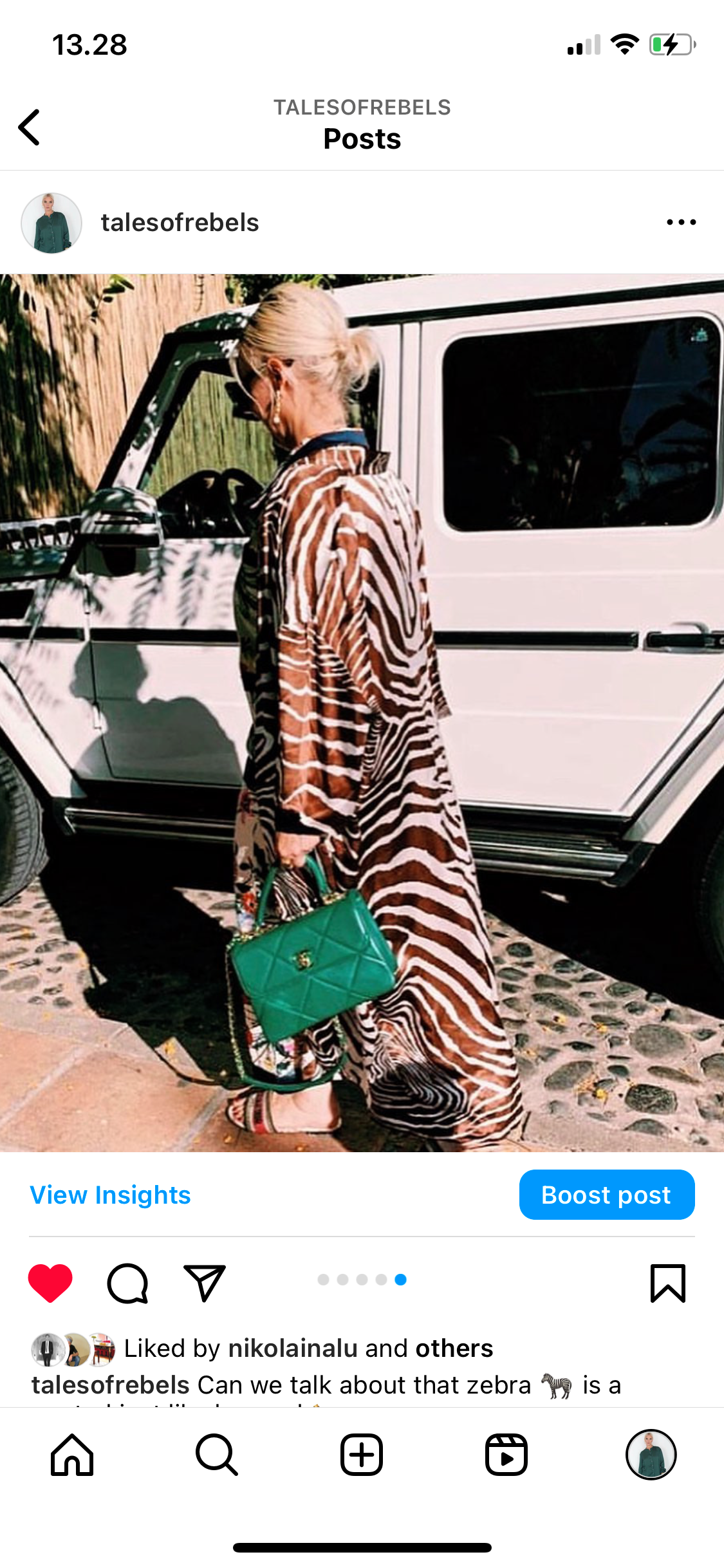 Abaya | Zebra print