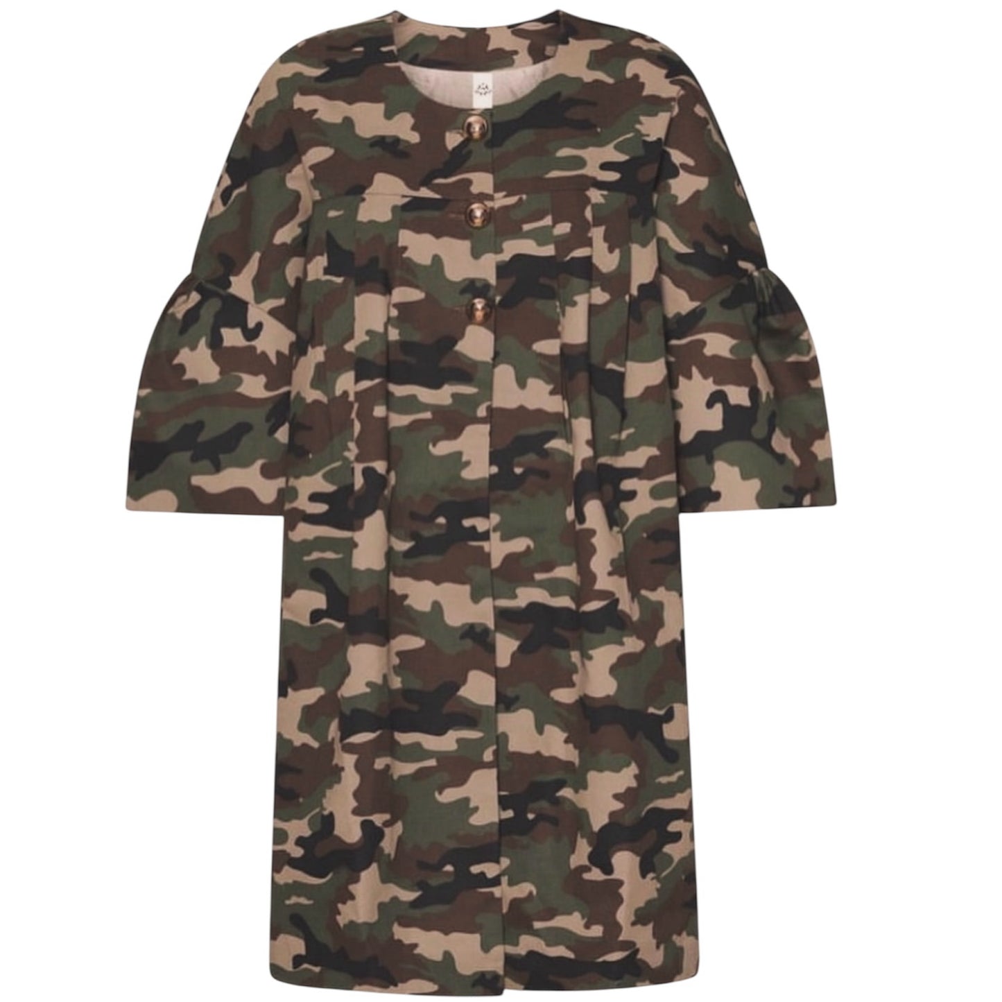 Camille camouflage coat
