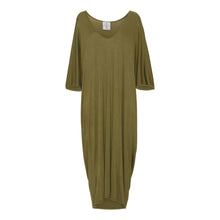 Load image into Gallery viewer, V-neck dress |  Army green