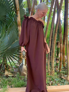 Tulum dress | Chocolate