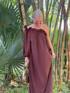 Tulum dress | Chocolate