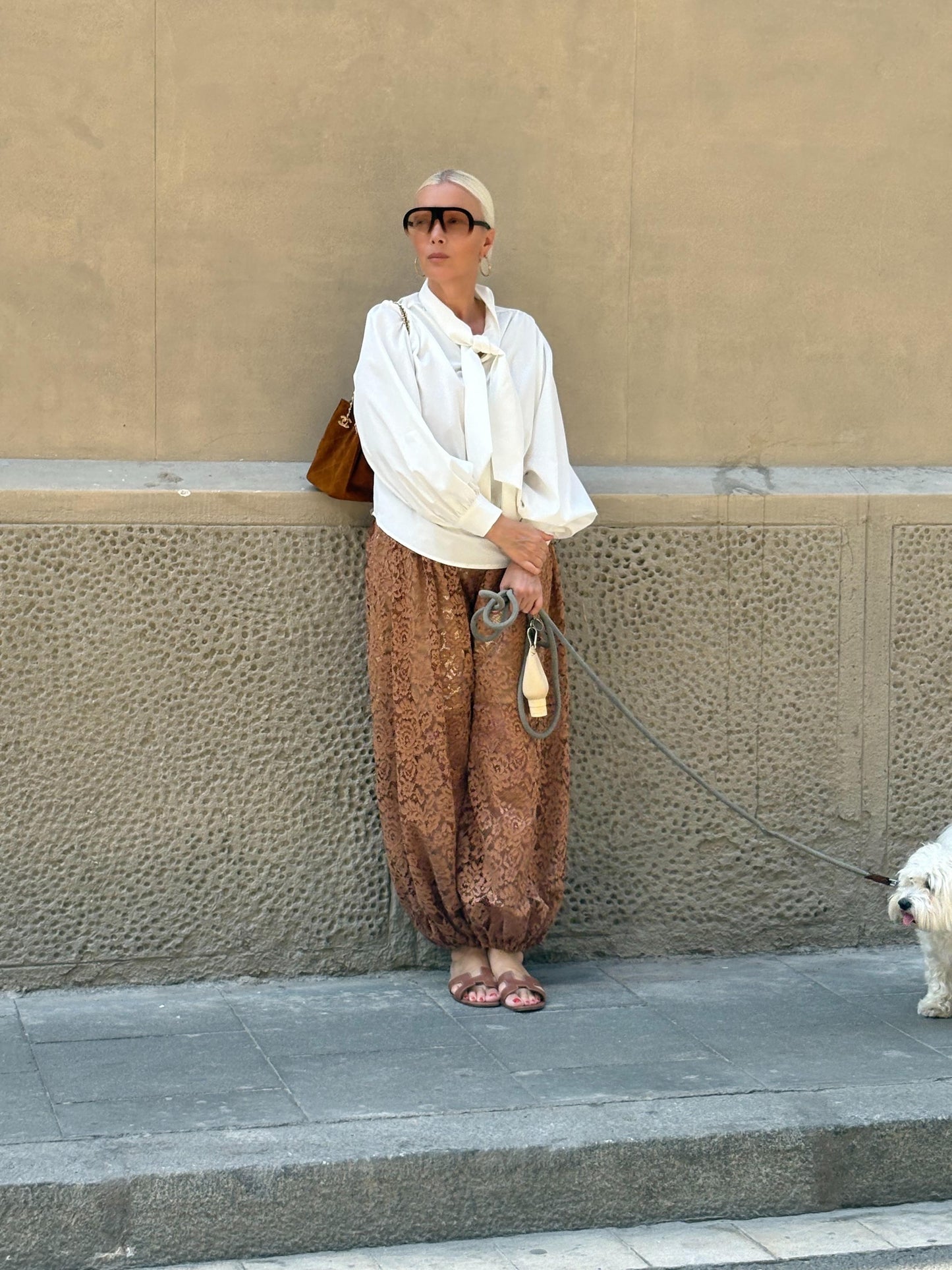 Lace Pants | Golden