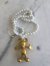 Load image into Gallery viewer, Pearl | Gold Mickey Mouse