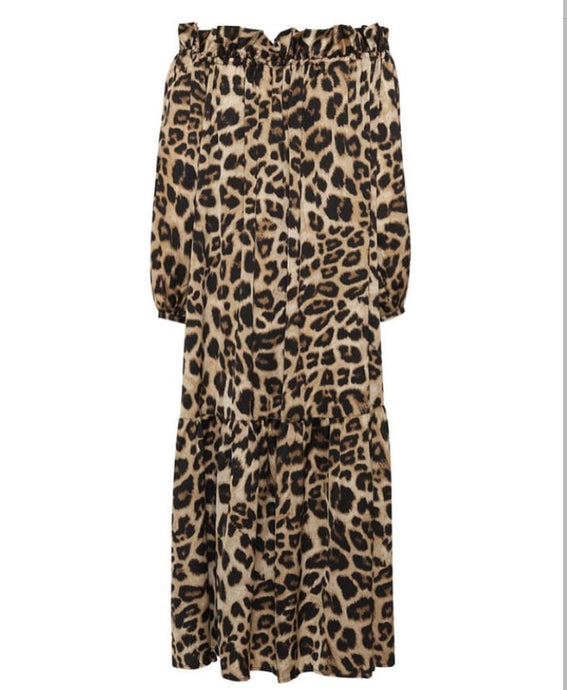 Manon dress | Leopard