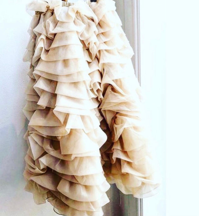 Merenque Tulle skirt | nude