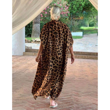 Load image into Gallery viewer, Leopard Print Abaya | Classic