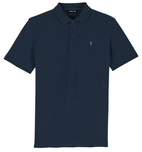 POLO T "GARROS" | FRENCH NAVY + LIGHT BLUE