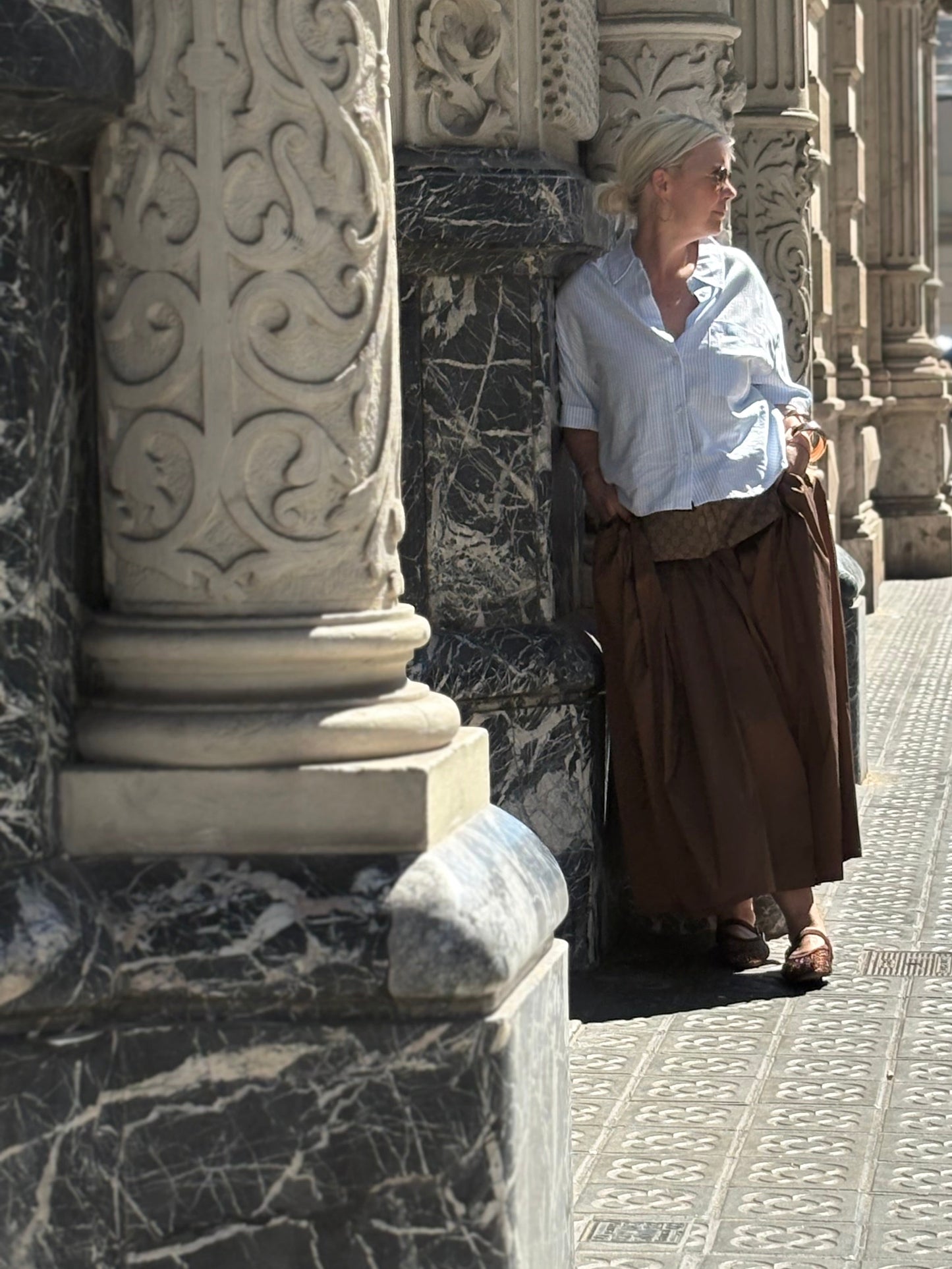 Taft skirt | Chocolate