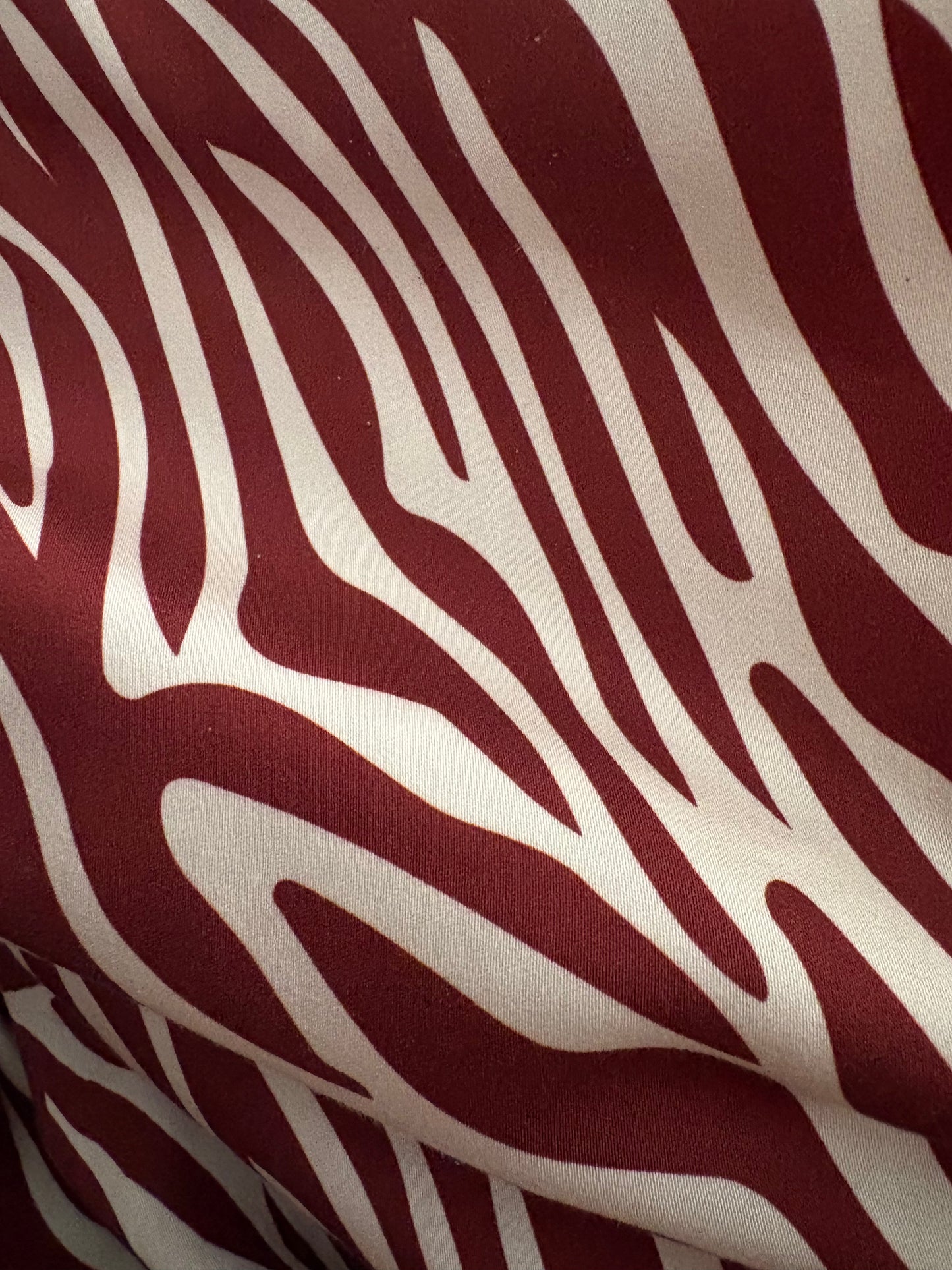 Brown Dress | White Brown Zebra