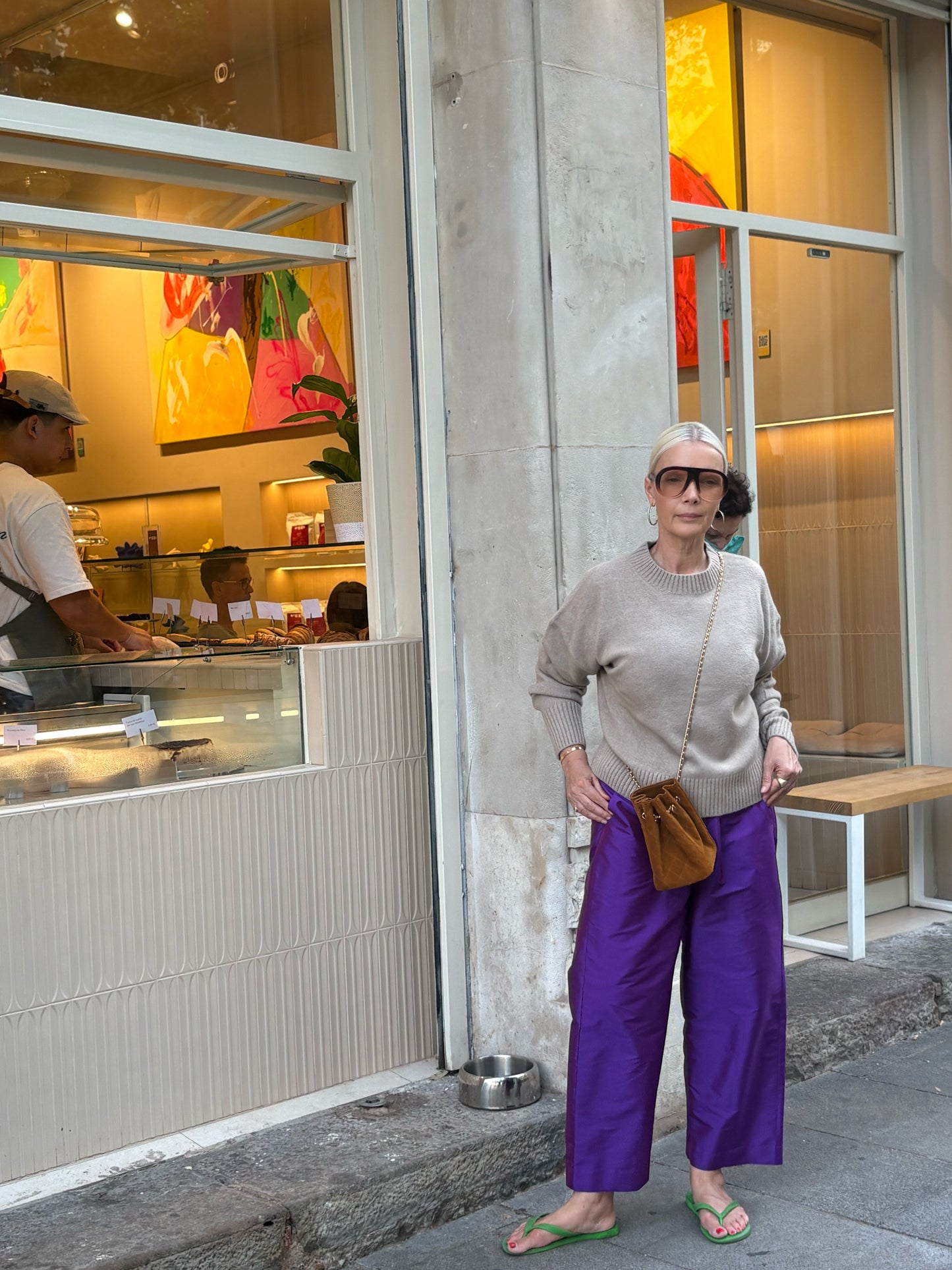 Taft Pants | Purple