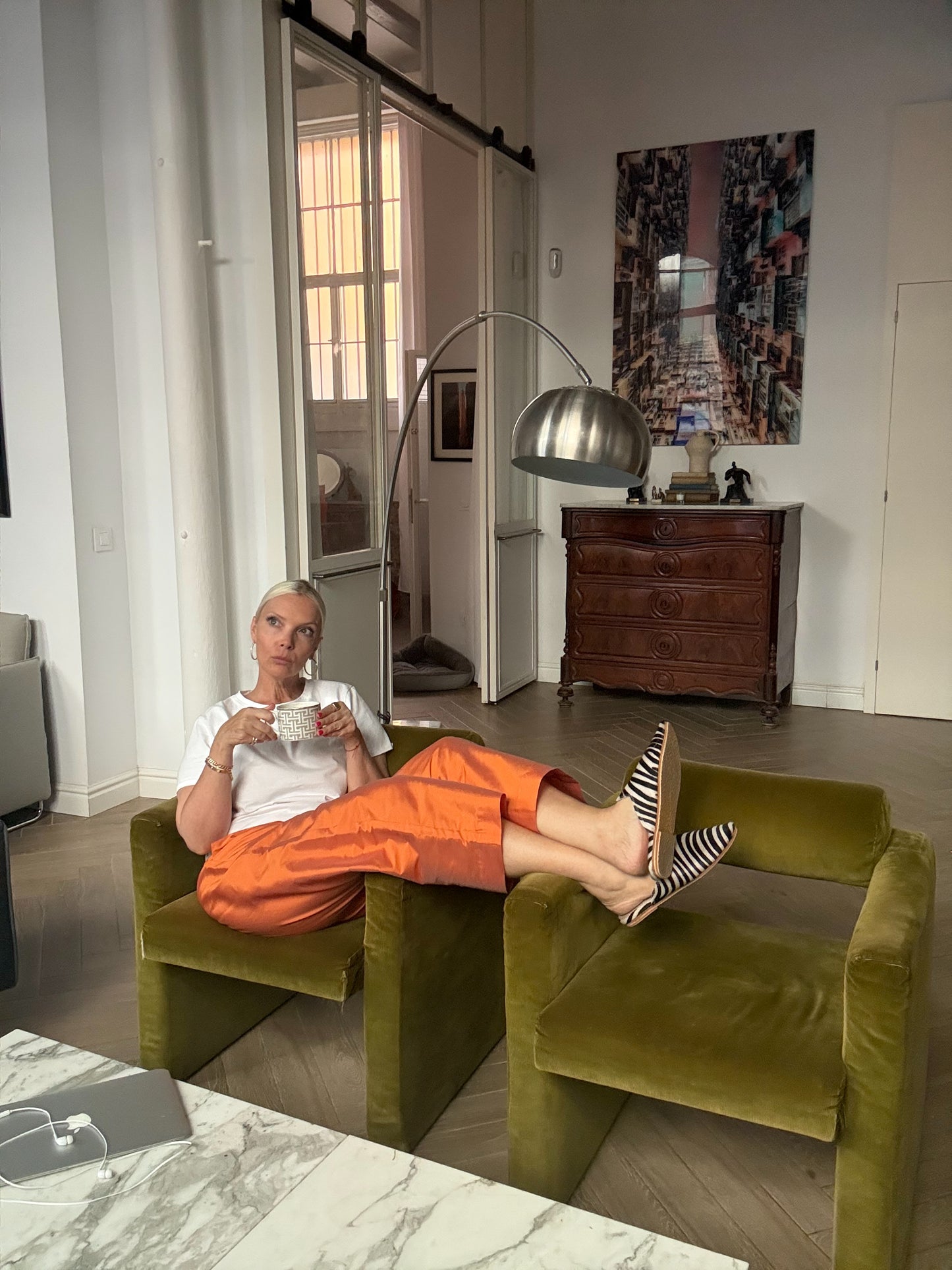 Taft Pants | Orange