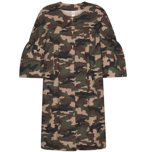 Camille camouflage coat